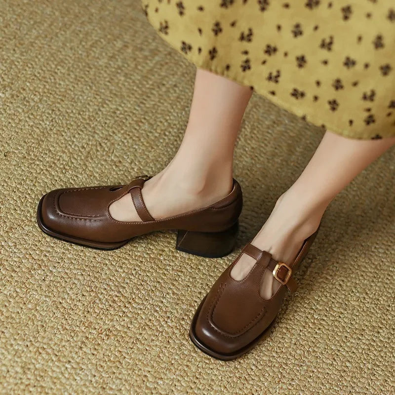 Ysolenne T-Strap Sandals for Stylish Summer Wear