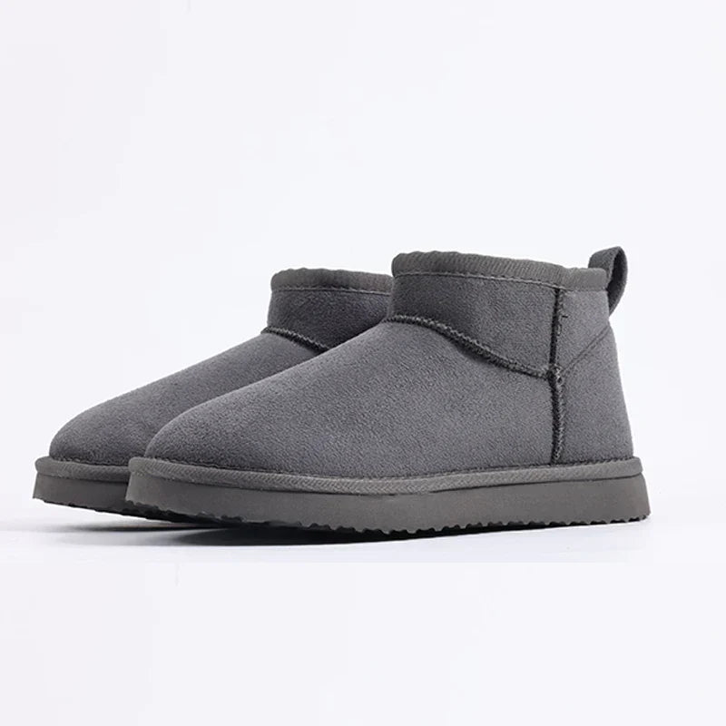 Nita | Women's Winter Boot Suede Fleece-Lined Mini