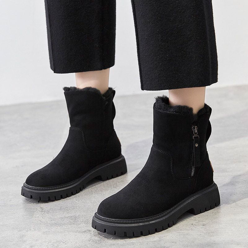 Nik | Women's Fleece-Lined Ankle Winter Boot