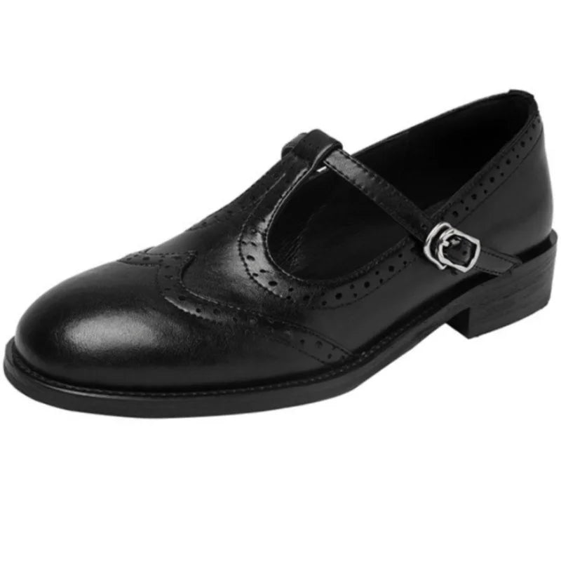 Sarah&Kate™| Chic T-Strap Mary Janes for Any Occasion
