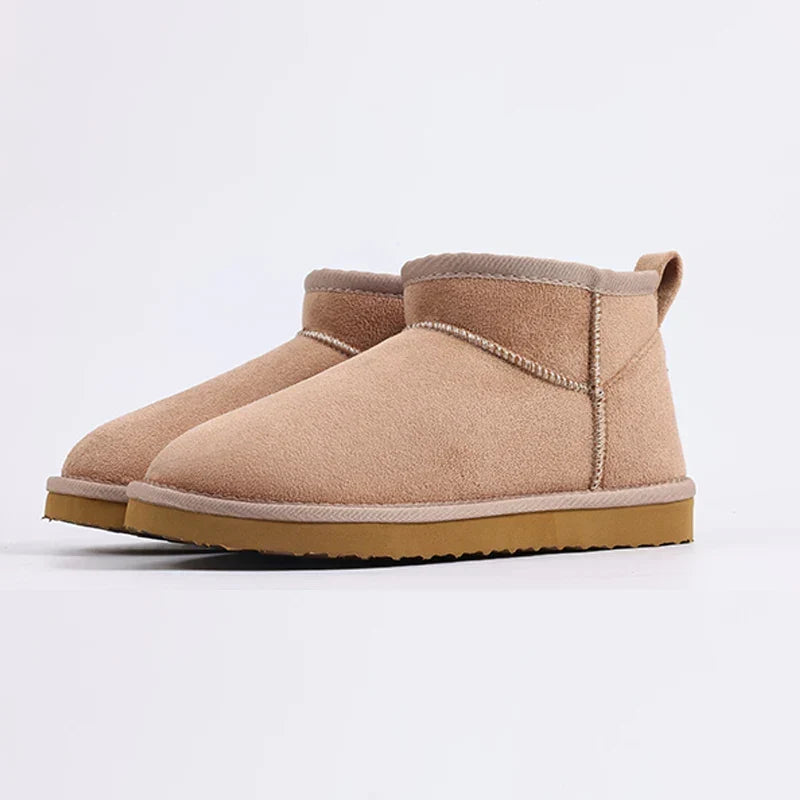 Nita | Women's Winter Boot Suede Fleece-Lined Mini