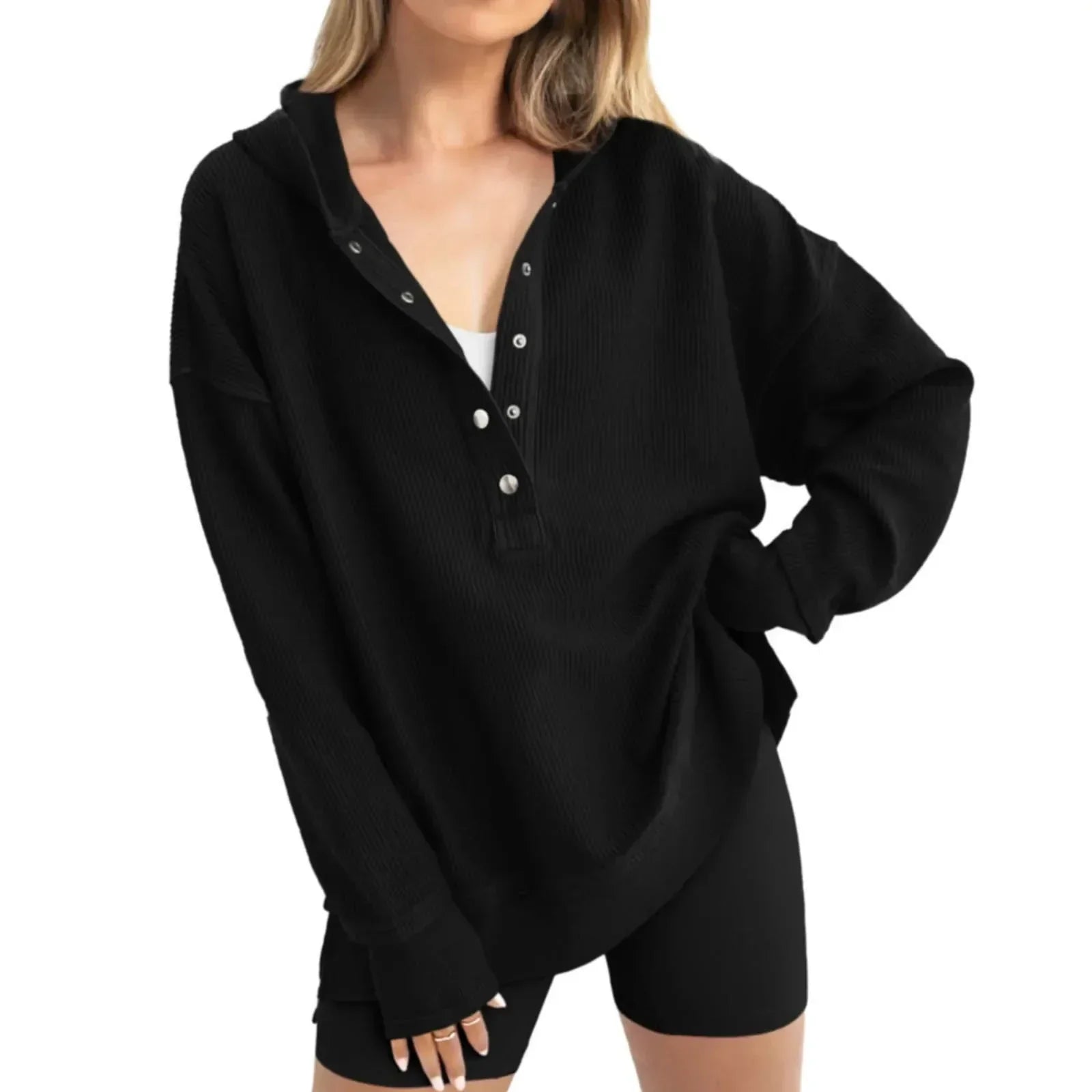 Barbara - Cozy Cotton Hoodie for Everyday Wear