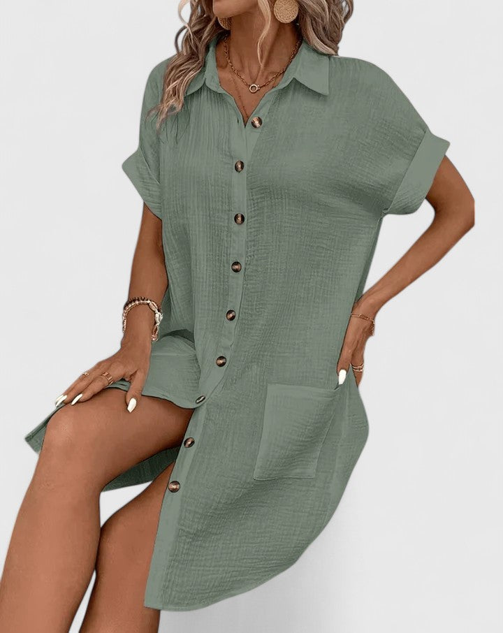Gianelleza™ | Chic Midi Dress for Any Occasion