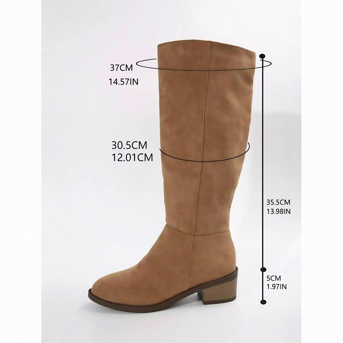 Syd | Women's Knee-High Wide Calf Boots