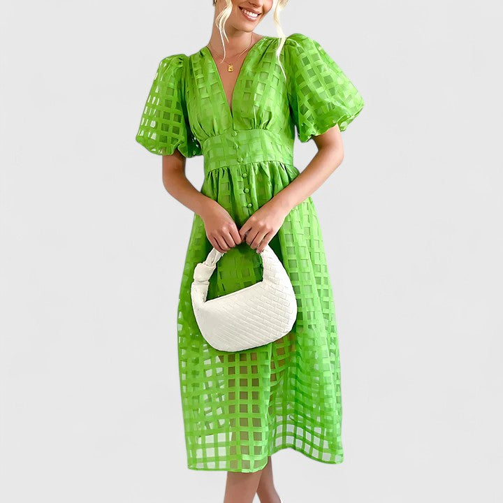 Elanqi | Chic Midi Dress for Any Occasion