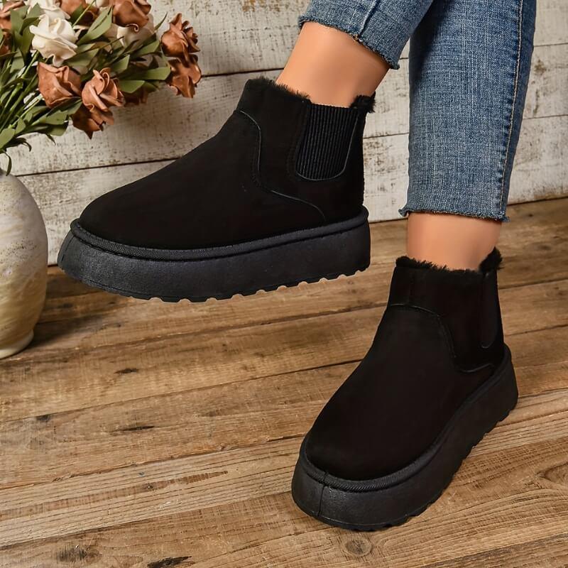 PlushStep | Women's Winter Boot Fleece-Lined Chelsea