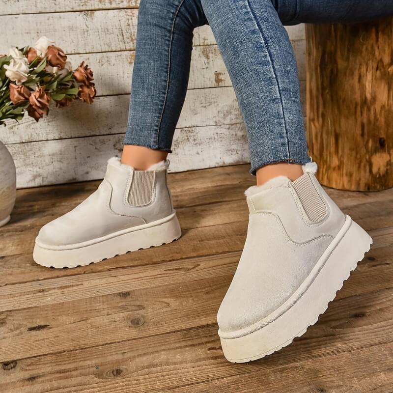PlushStep | Women's Winter Boot Fleece-Lined Chelsea
