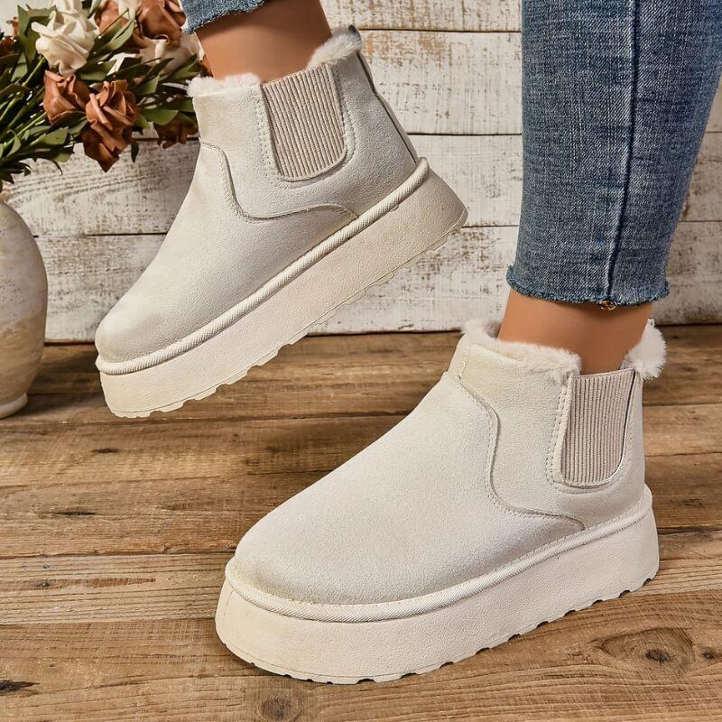 PlushStep | Women's Winter Boot Fleece-Lined Chelsea