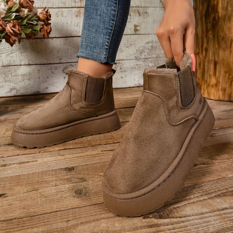 PlushStep | Women's Winter Boot Fleece-Lined Chelsea