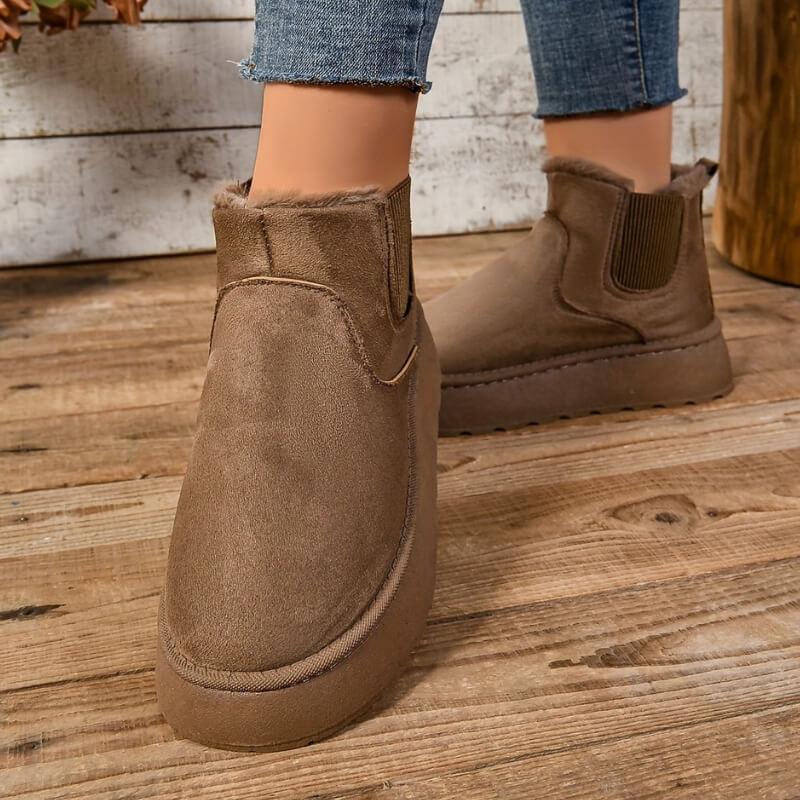 PlushStep | Women's Winter Boot Fleece-Lined Chelsea