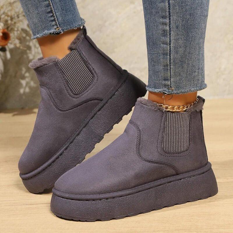 PlushStep | Women's Winter Boot Fleece-Lined Chelsea