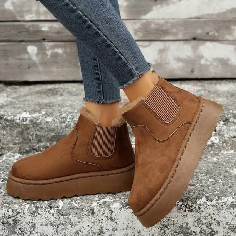 PlushStep | Women's Winter Boot Fleece-Lined Chelsea