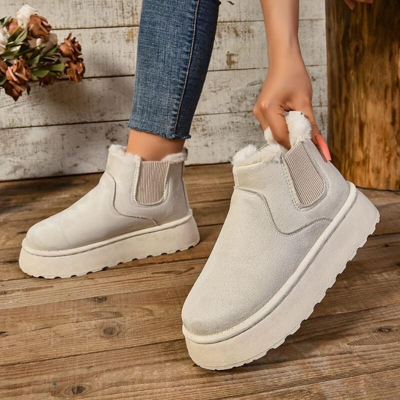 PlushStep | Women's Winter Boot Fleece-Lined Chelsea