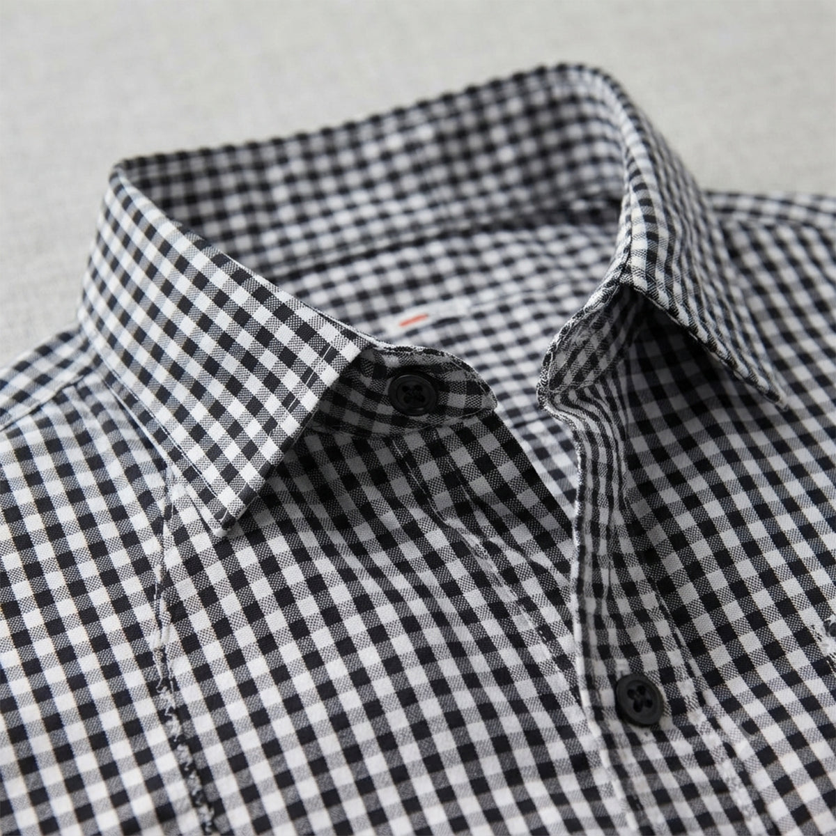 The Varenna Men’s Casual Button Down Checkered Dress Shirt