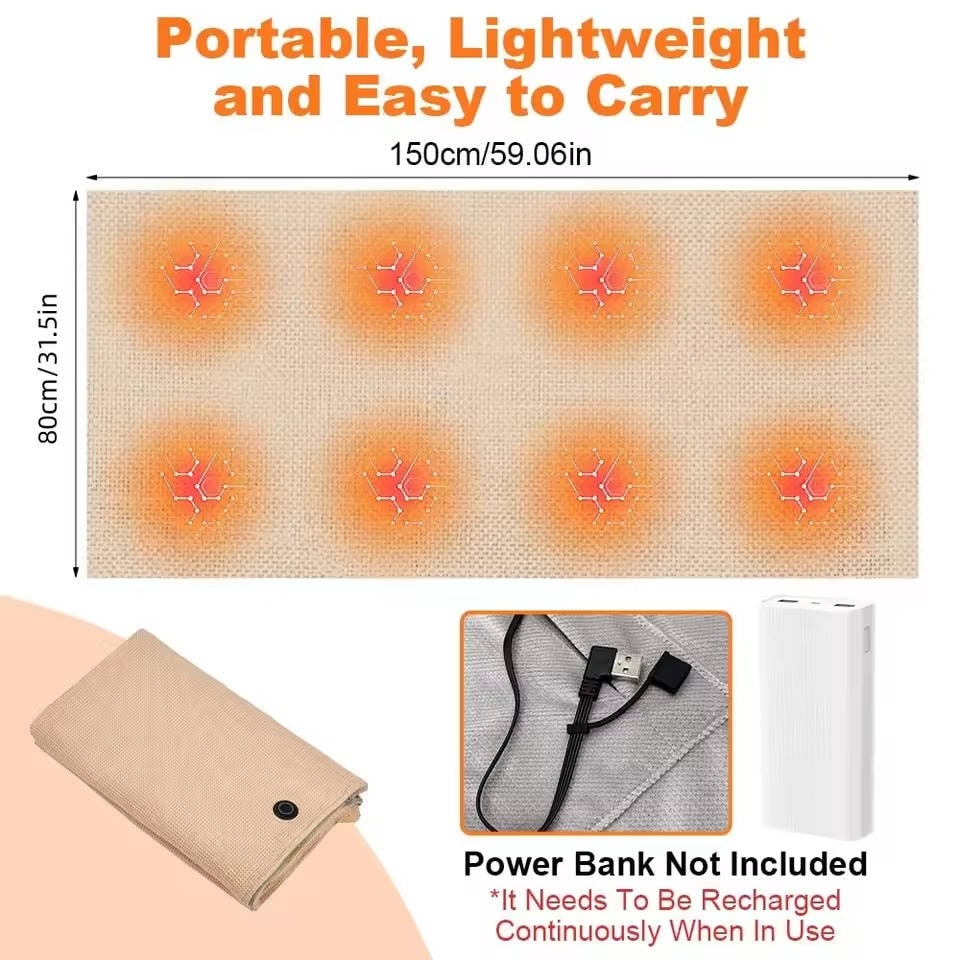 Heated Blanket - Lerock Wood